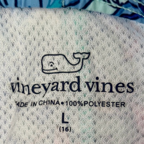 Vineyard Vines, Boys' Printed Chappy Swim Trunks, Size Large - Picture 4 of 7